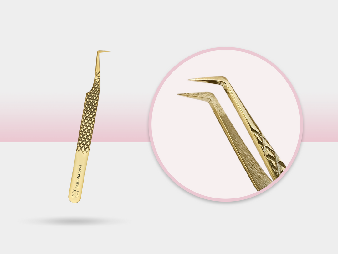 Lash Tweezer L1 Gold