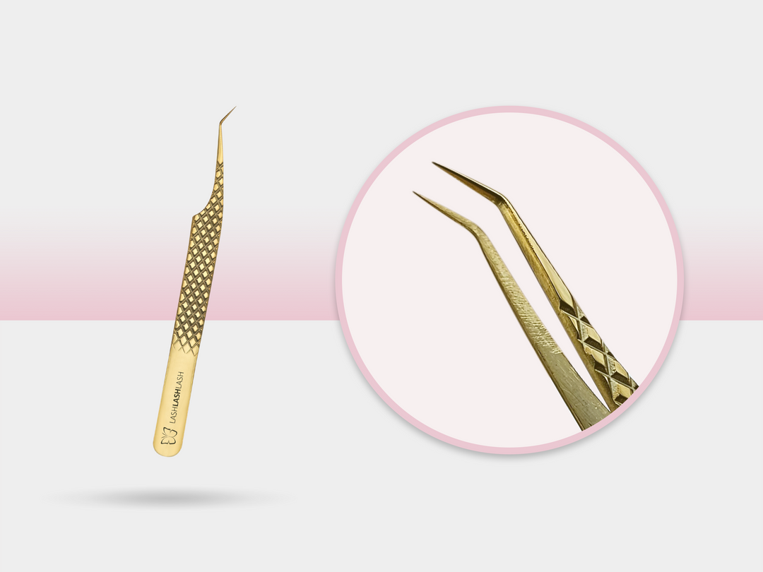 Lash Tweezer L3 Gold