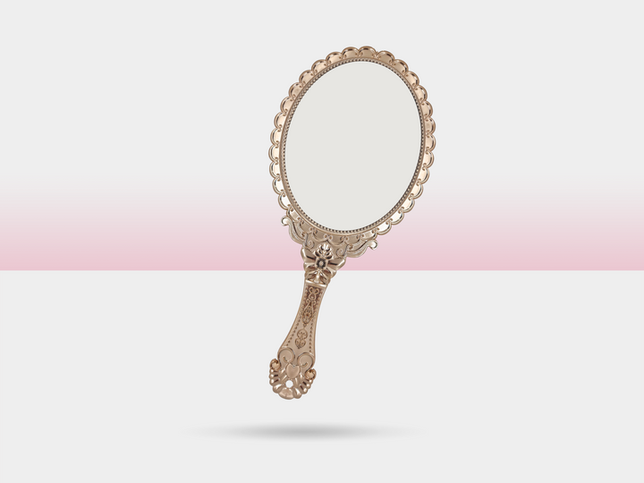 Handheld Mirror Oval