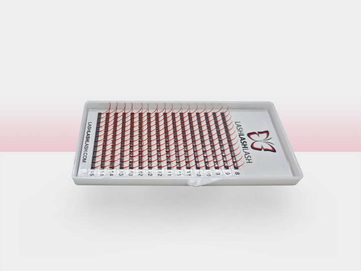 Spike Lash Tray Red (0.07)